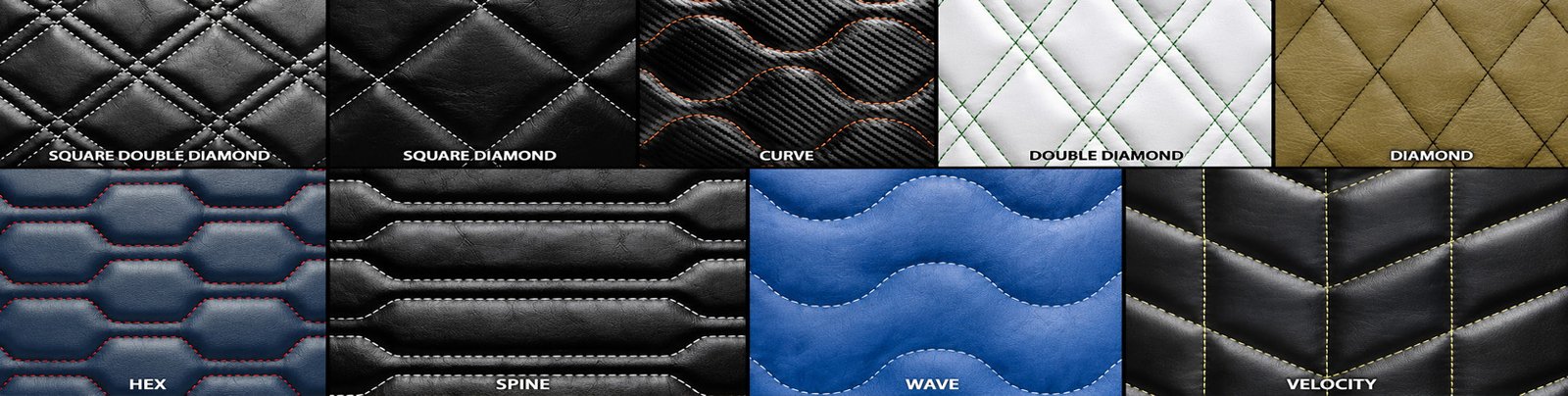 Quilted Rexine